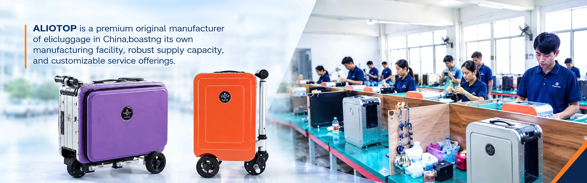 Electric Riding MINI Suitcase Manufacturing